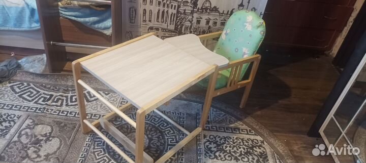 Стул и стол для кормления ребёнка. Трансформер