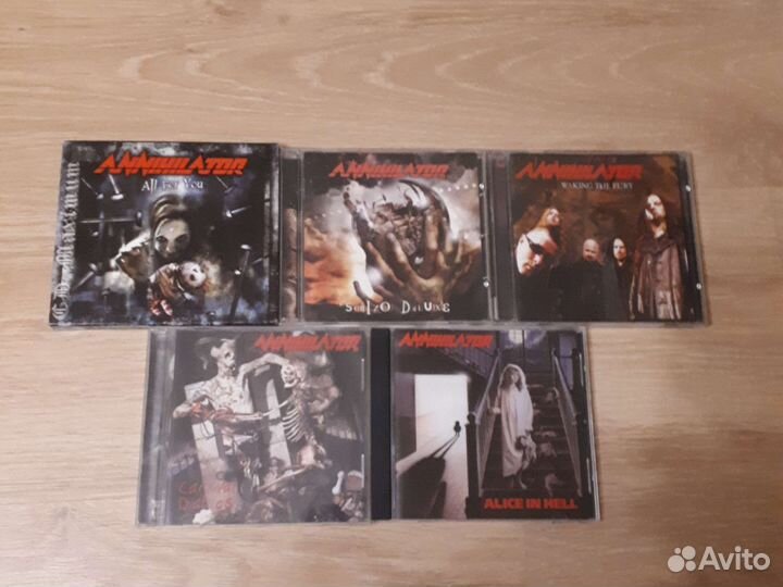 Коллекция дисков Annihilator