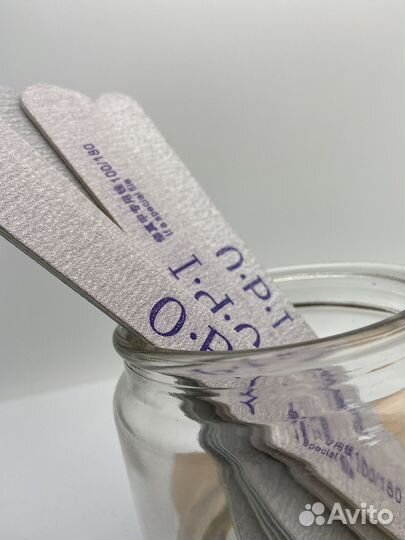 Пилки для маникюра и педикюра 100/180 50шт