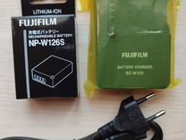 Fujifilm np-w126s + Fujifilm BC-W126 Новые