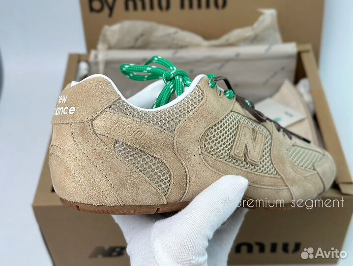 New Balance X Miu Miu 530 SL Light Brown Net