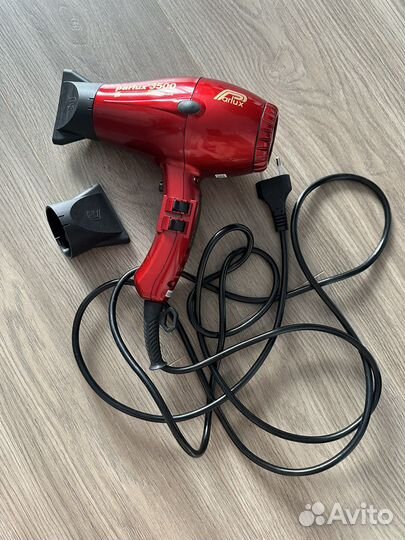 Фен parlux 3500 Supercompact Ceramic ionic красный