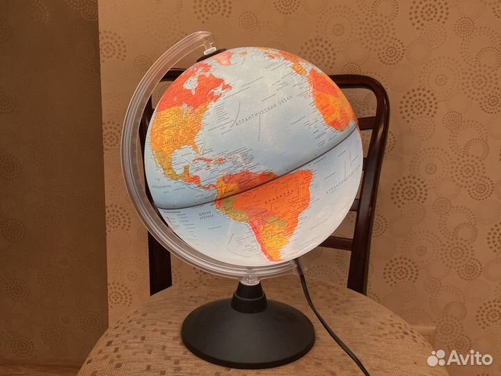 Глобус с подсветкой