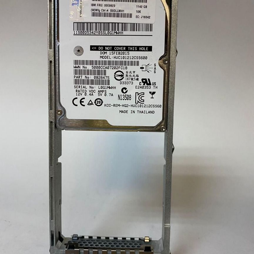 [00E8623] Жесткий Диск Ibm 1,14tb 00e8623 00e8819 Sas 2.5