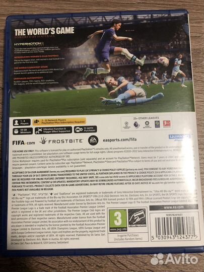 Fif 23; ps5; русская версия; ;диск