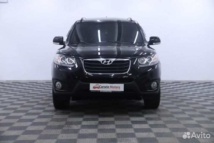 Hyundai Santa Fe 2.2 AT, 2011, 168 500 км