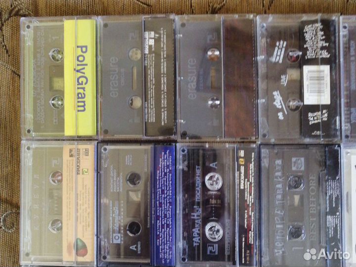 Аудиокассеты кассеты студийные