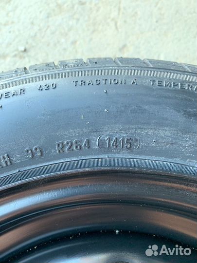 Запасное колесо на Ваз r14