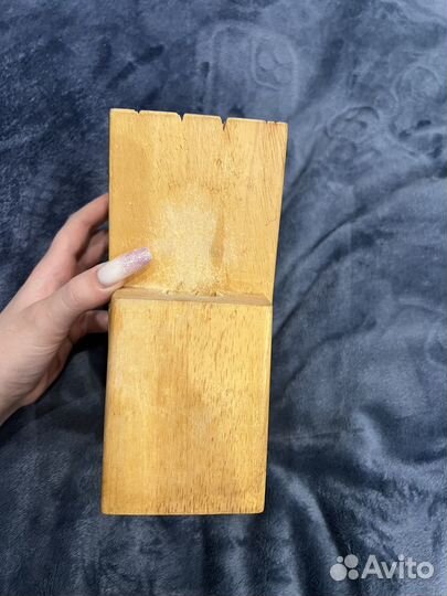 Подставка для ножей деревянная