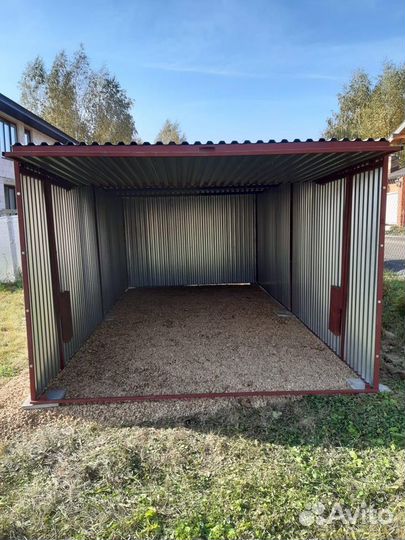Гараж металлический
