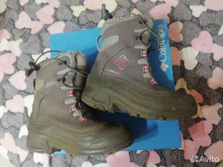 Ботинки детские зимние коламбия