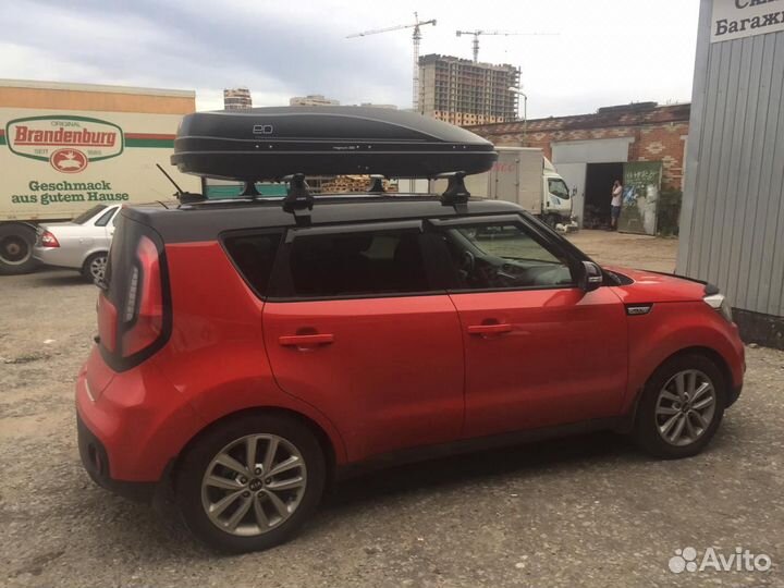 Kia Soul автобокс 390 на крышу в Краснодаре