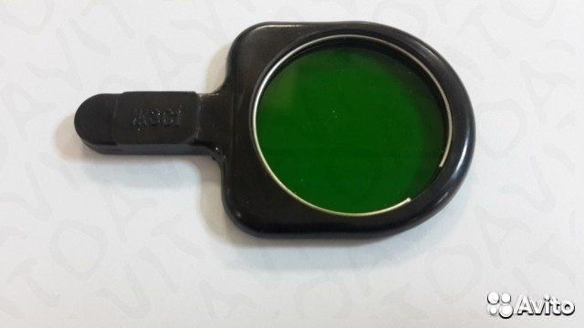 Микроскоп, Светофильтр жзс1 Д40мм ломо СССР