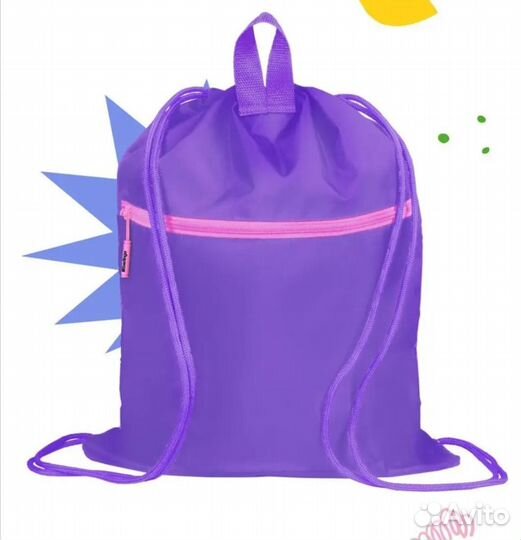 Мешок школьный для сменки/новый/для девочки