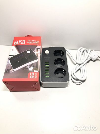 Удлинитель электрический с USB