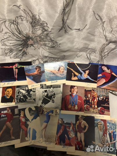 Открытки Спортсменов СССР+ Календарики