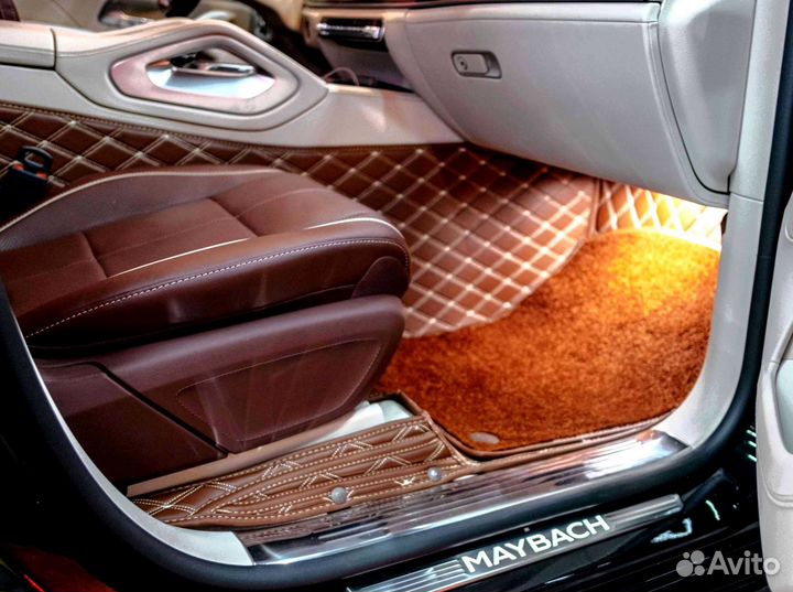 Автоковрики на Mercedes-Benz GLS-Maybach 2021г