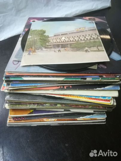 Виниловые пластинки СССР (маленькие)