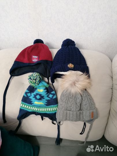 Шапка для мальчика зимняя
