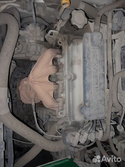 Двигатель в сборе с B12D1 на chevrolet aveo