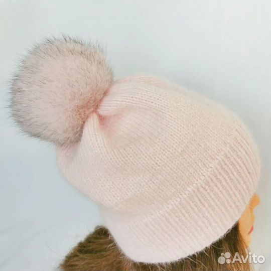 Шапка из пуха норки