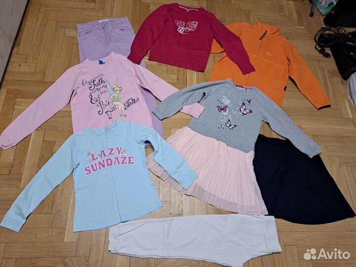 Вещи пакетом для девочки 146-158
