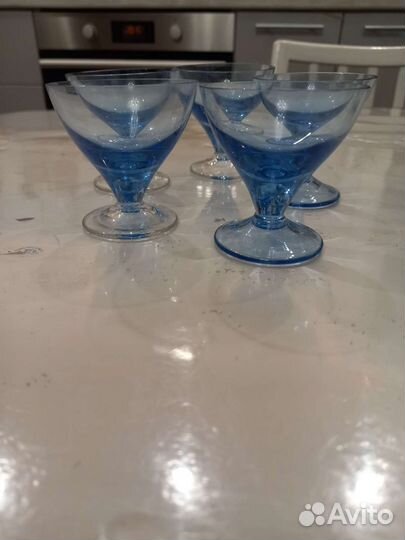 Рюмки ликерные, Богемия, Чехия. 1980- 1990г