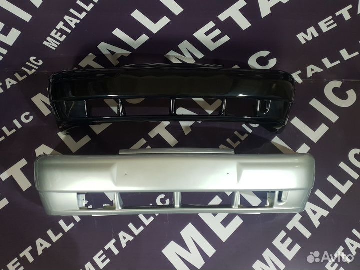 Бампер ваз 2110 снежная королева серебристый цвет