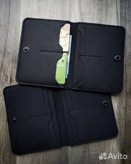 Обложка для автодокументов (докхолдер) из кожи