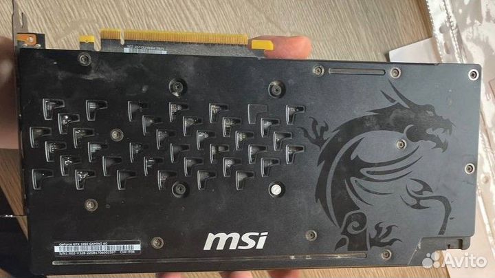 Видеокарта MSI GeForce GTX 1060 Gaming 6G