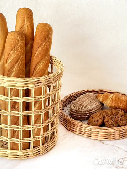 Корзина для хлеба. Корзина для багетов. Корзина
