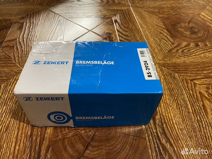 Тормозные колодки zekkert BS-2924