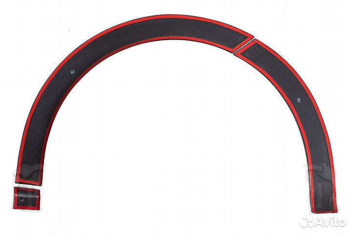 Накладки на арки Шкода Рапид (20+) RA