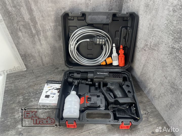 Мойка высокого давления аккумуляторная