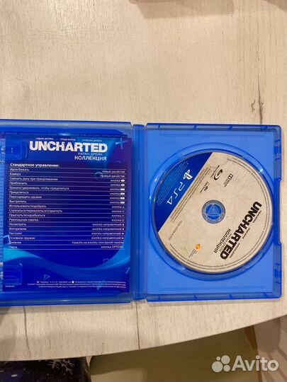 Uncharted коллекция ps4