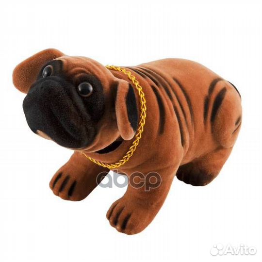 Собака большая в машину с освежителем 