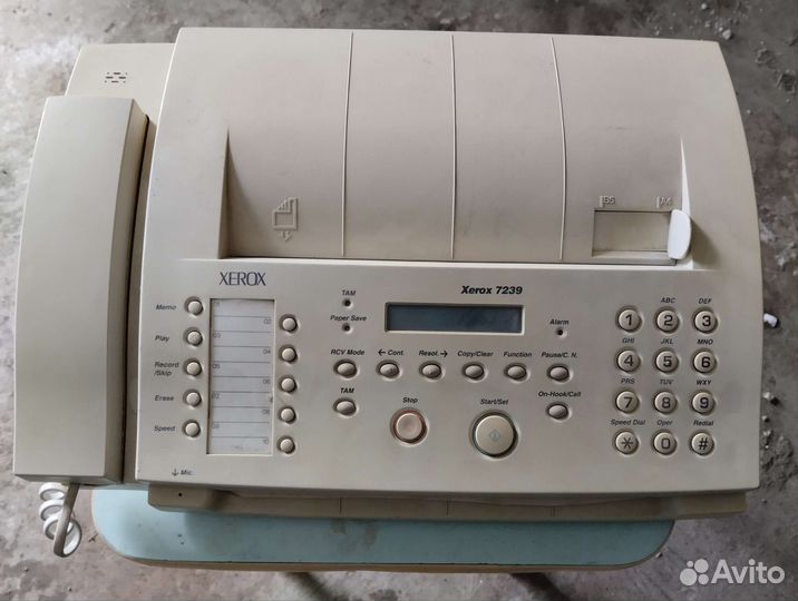 Телефон факс Xerox 7239