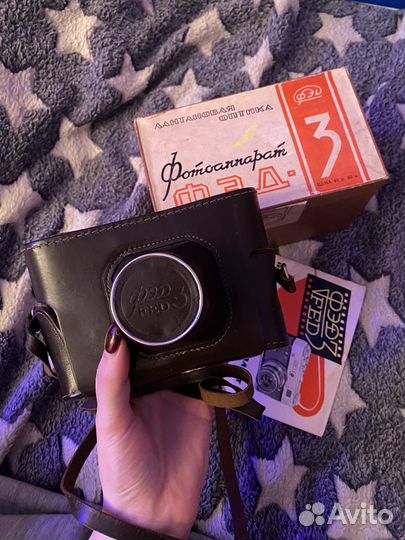 Плёночный фотоаппарат Фэд 3