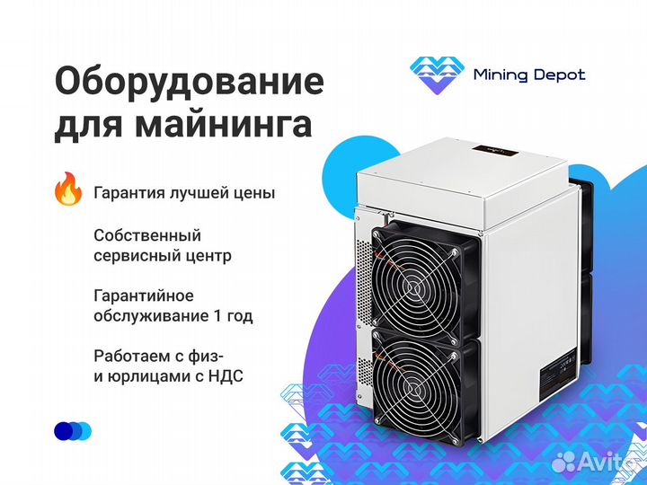 Майнер Whatsminer M30s 104th