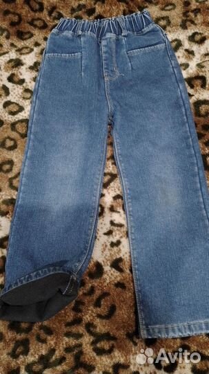 Джинсы утепленные