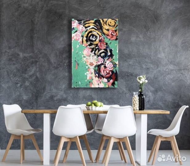 Картина маслом на холсте большая