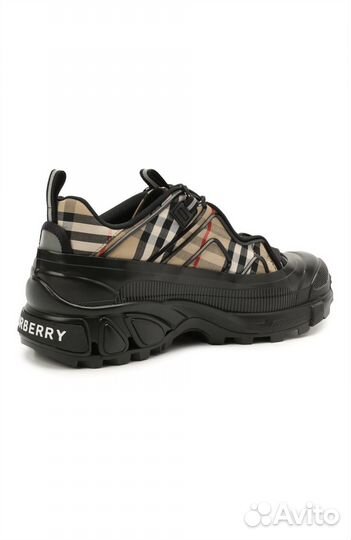 Burberry текстильные кроссовки Arthur