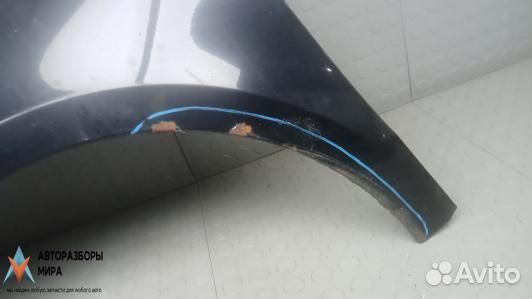 Крыло переднее левое Skoda Superb 2 2009