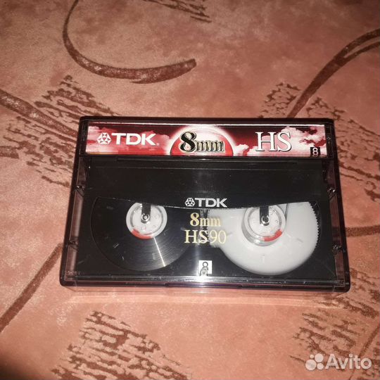 Видеокасета. TDK 8mm HS90