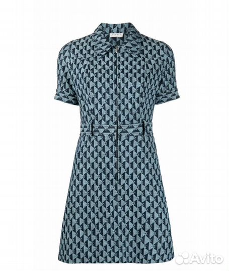 Платье Sandro с монограммой