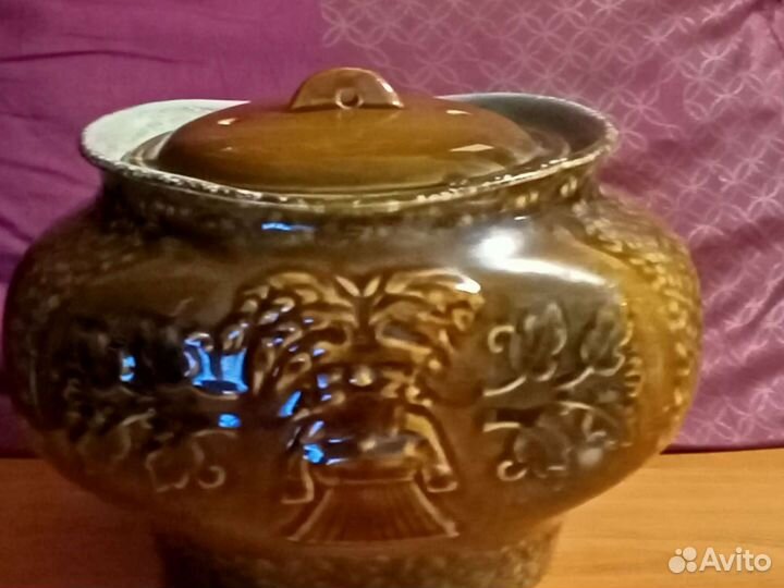 Горшок керамический для запекания