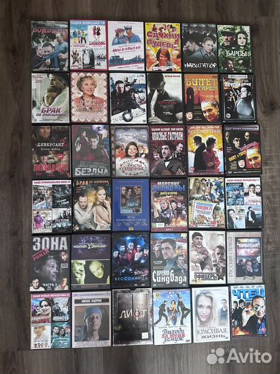 DVD и Blu-ray фильмы, клипы, мультики