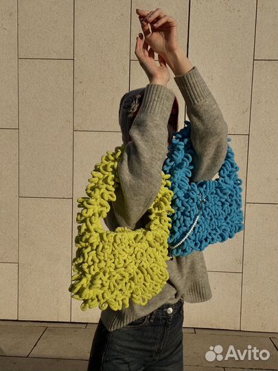 Сумкая вязанная ручной работы