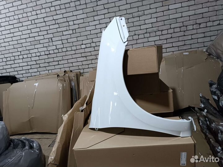 Крыло LADA granta fl правое цв. белый белое облако