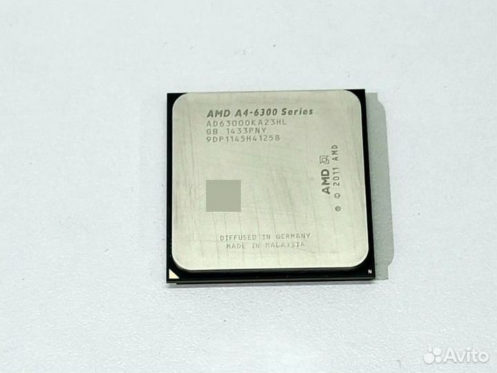 Процессор AMD A4-6300 Series